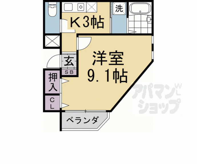 【プロムナードつるはせ】間取