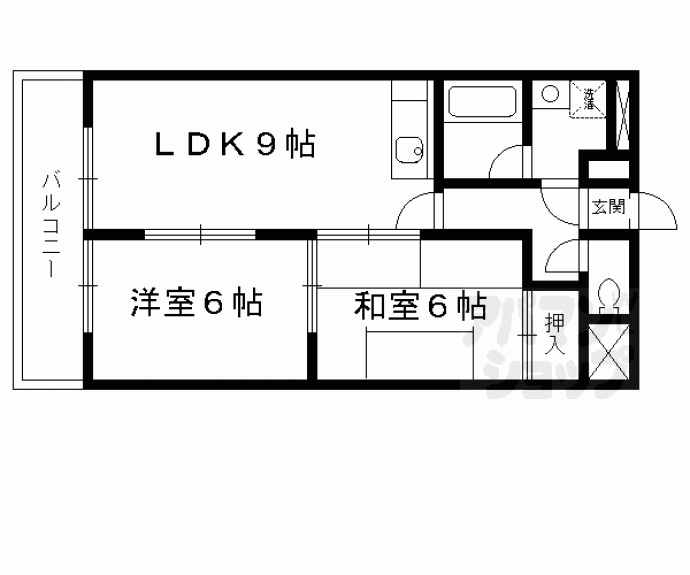 【ロアールハイツ】間取