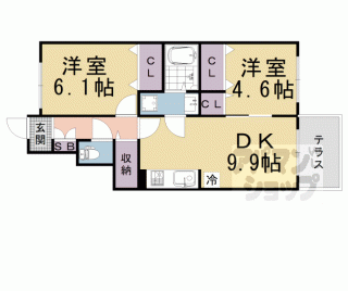 【ソレイユ西向日Ａ】