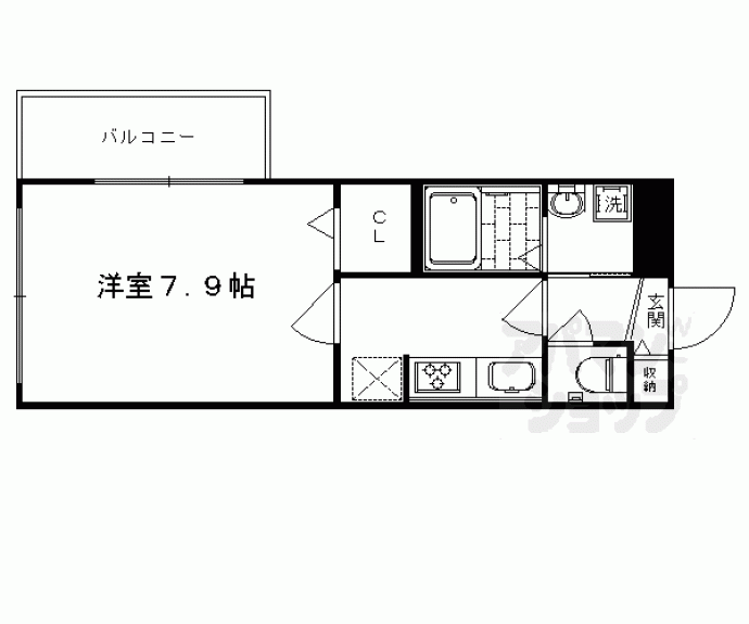 【ライジングサン雅】間取