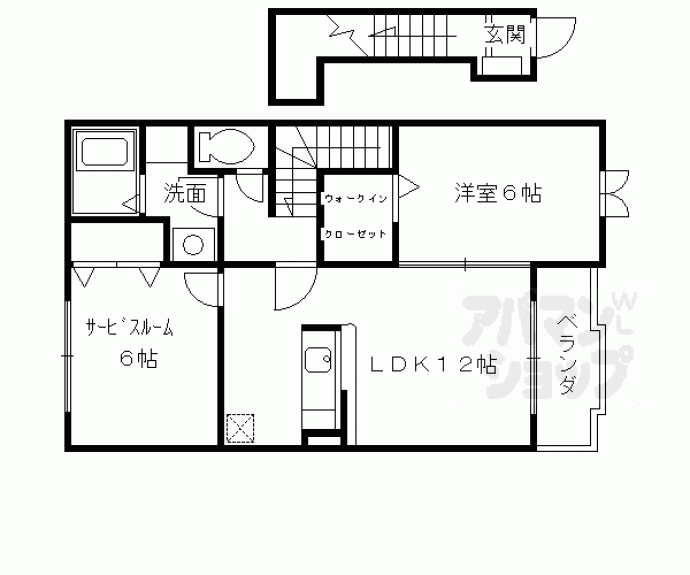 【サンブライト】間取