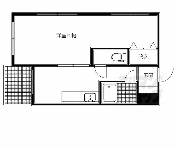 【田中ハイツ】間取