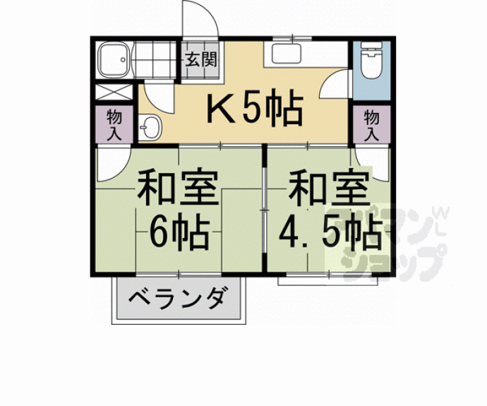 【ヤシキレジデンス】間取