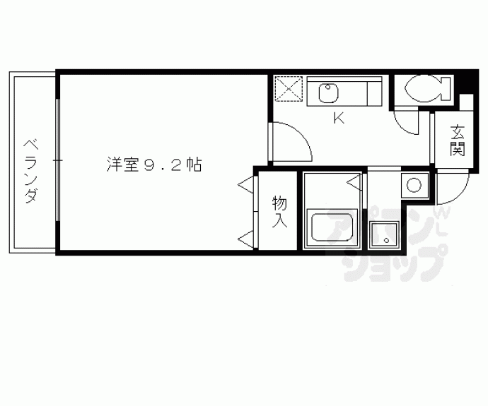 【グリーンコート】間取