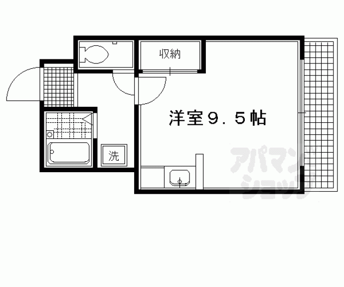 【カーサセブン】間取