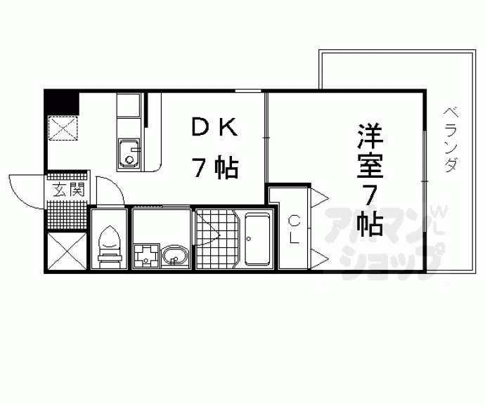 【アクアヒルズ】間取