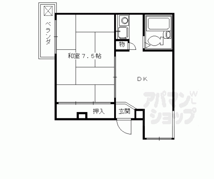 【ＢＯＢ　ＨＯＵＳＥ】間取
