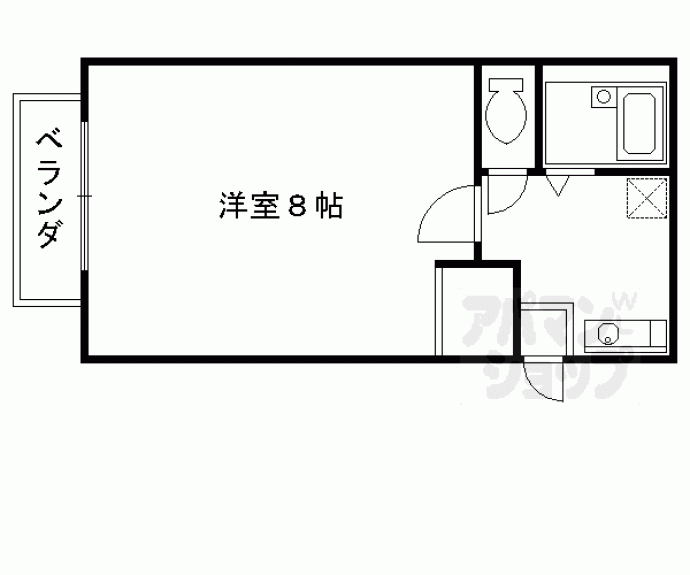 【ウィズ山喜】間取