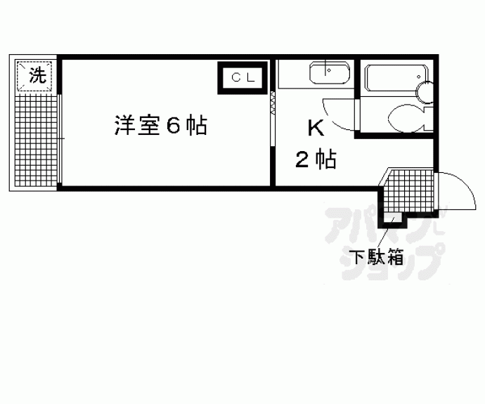 【ヴィラージュ白梅町】間取