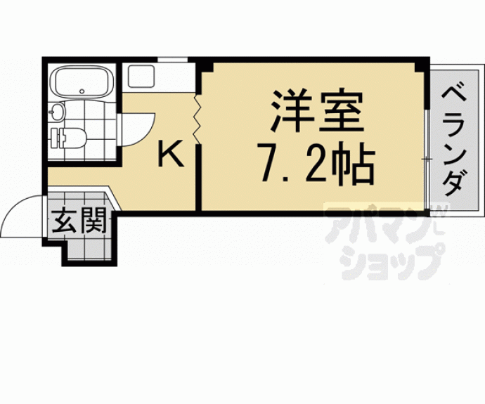 【ヴィラージュ白梅町】間取