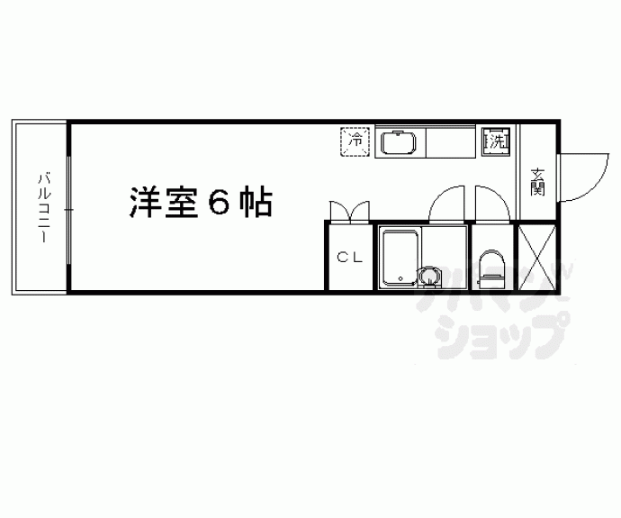 【メゾンハウスⅡ】間取