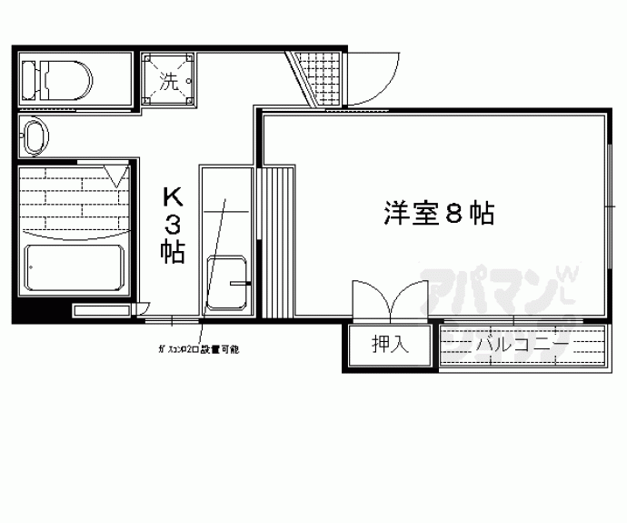【グレース白梅町南】間取