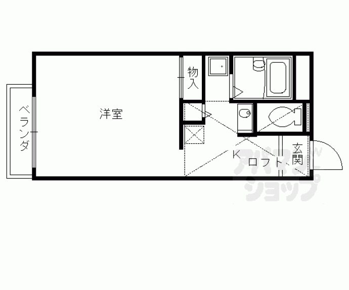 【レオパレスgreen】間取