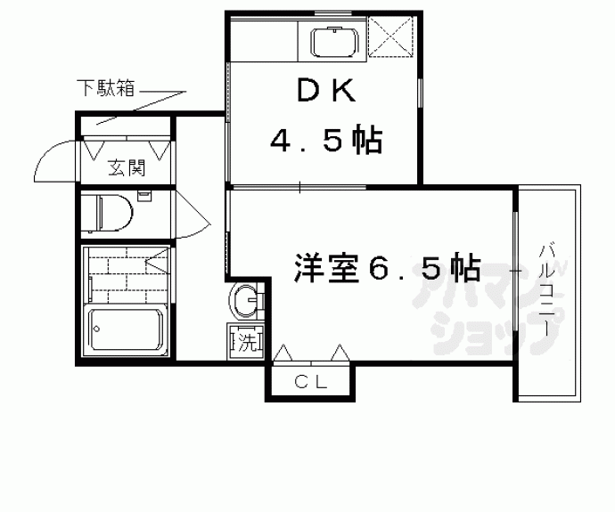 【シーサーハウス壬生】間取