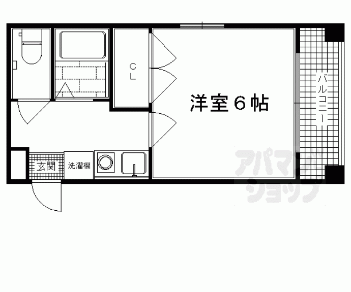 【ソサエティ塩見】間取