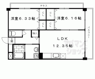 【グランベール桂６番館】