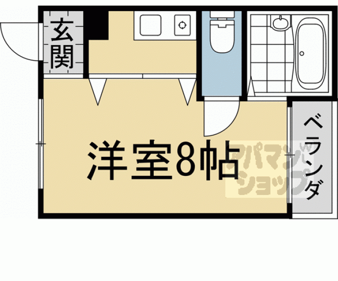 【サニーハウスオザサ】間取