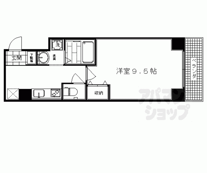 【ＰＡＬ西円町】間取