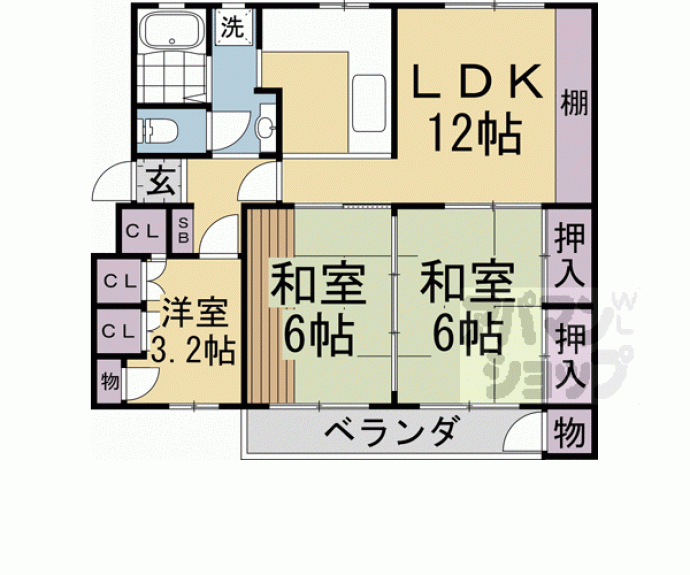 【竹の台団地】間取