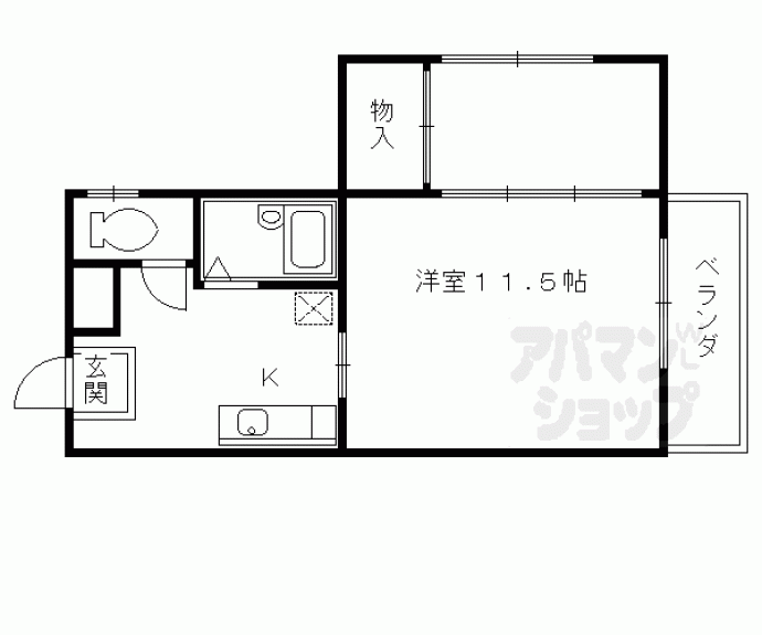 【小華マンションアネックス】間取