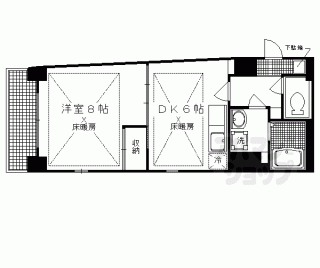 【千本通寺之内下ル花車町マンション】