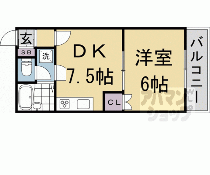 【シャルレ５番館】間取