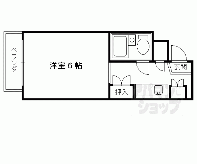 【フレグランス桂】間取