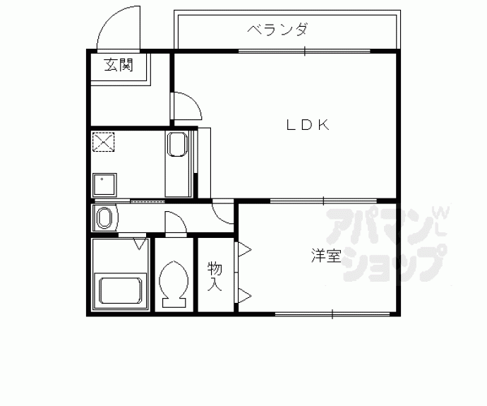【奥田マンション午塚】間取