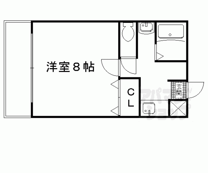 【ライブＩＮ修学院】間取