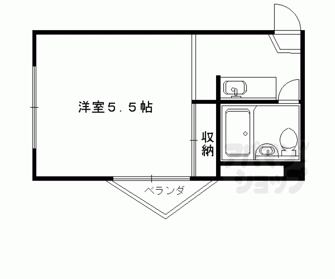 【ソネット白川】間取