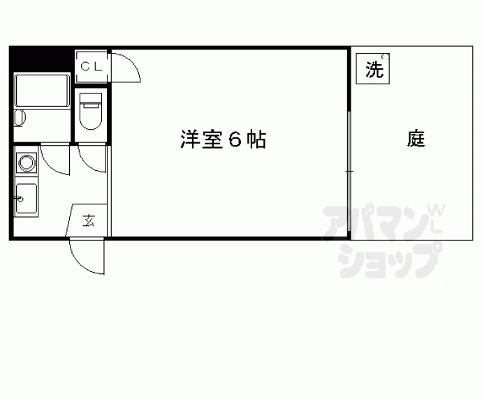 【ソネット白川】間取