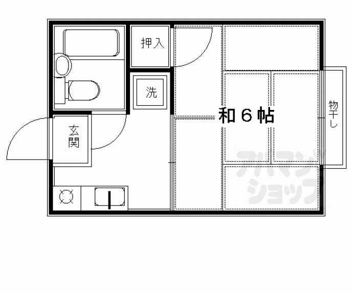 【シティハイム常盤井】間取