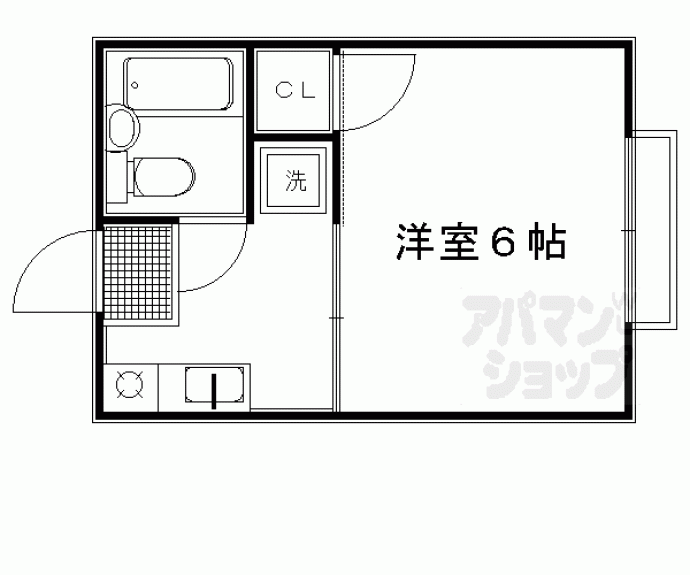 【シティハイム常盤井】間取