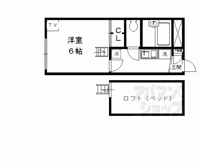【レオパレスグランブル】間取