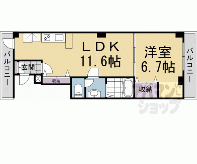 【VITA SHIMOGAMO】間取