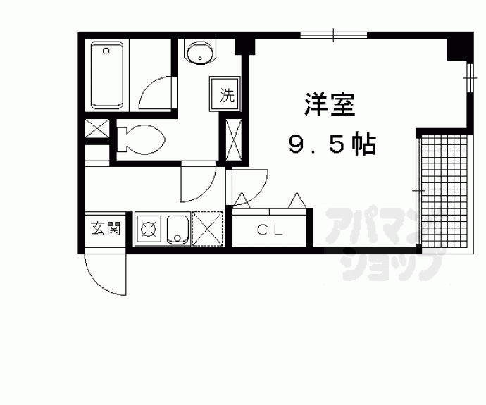 【グランシャリオ北山】間取