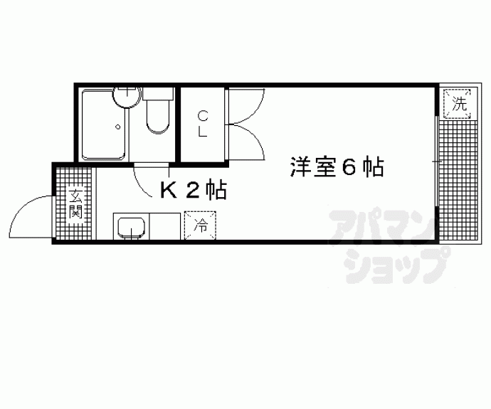 【ポルト壱番館】間取