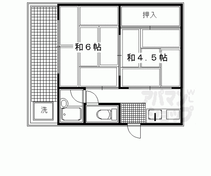 【すみれハイツ】間取