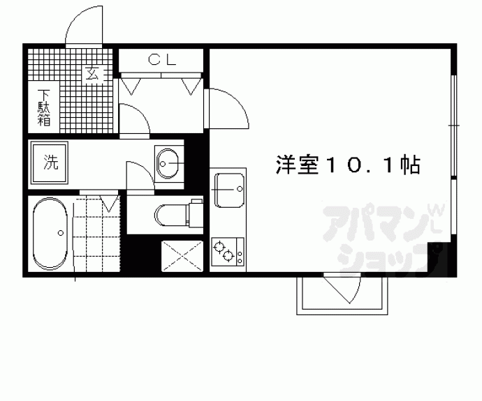 【ＬＡ　ｐｒｉｍａｖｅｒａ】間取