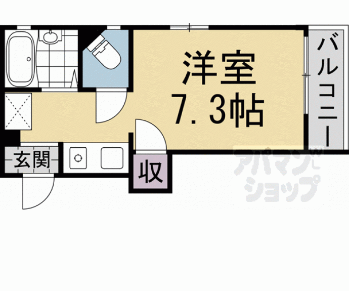 【レーベン一乗寺】間取