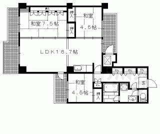 【東大路高野第３住宅４２棟】