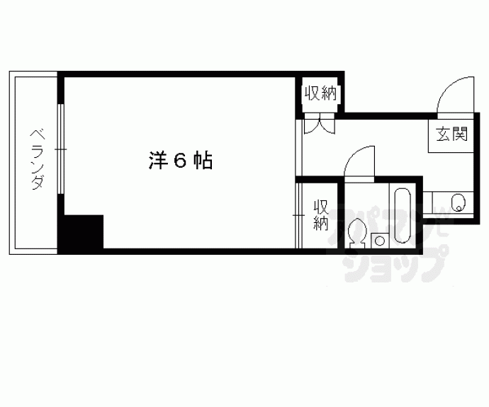 【サンコーポ白川】間取