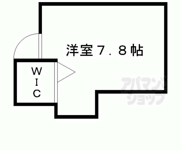 【カーサミーア北白川】間取