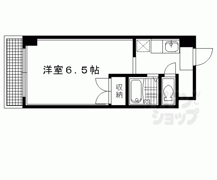 【ジュイール北白川】間取