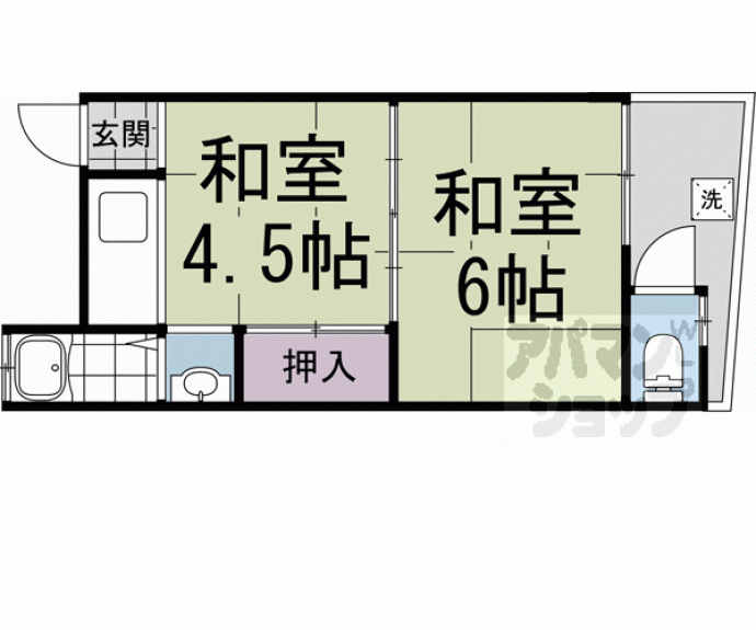 【藤川荘】間取