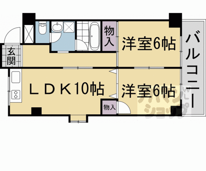 【ロイヤルセンタービルコバヤシ】間取