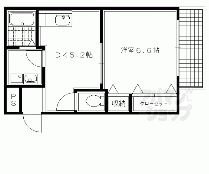 【シャンドフルール】間取