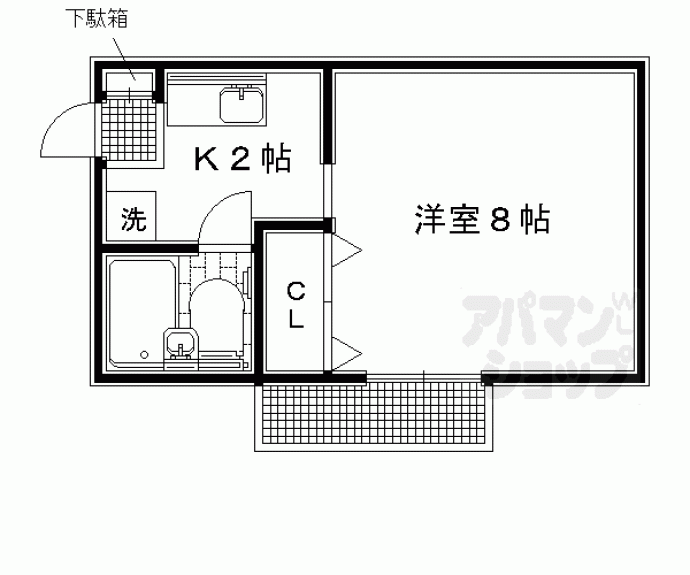 【セジュール高見】間取