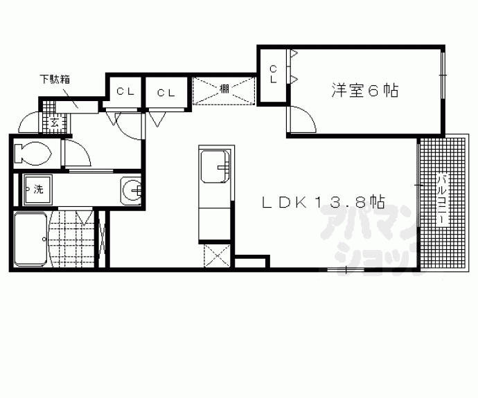 【ベル　カーサ】間取