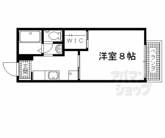 【ヴィヴァーチェ杉】間取